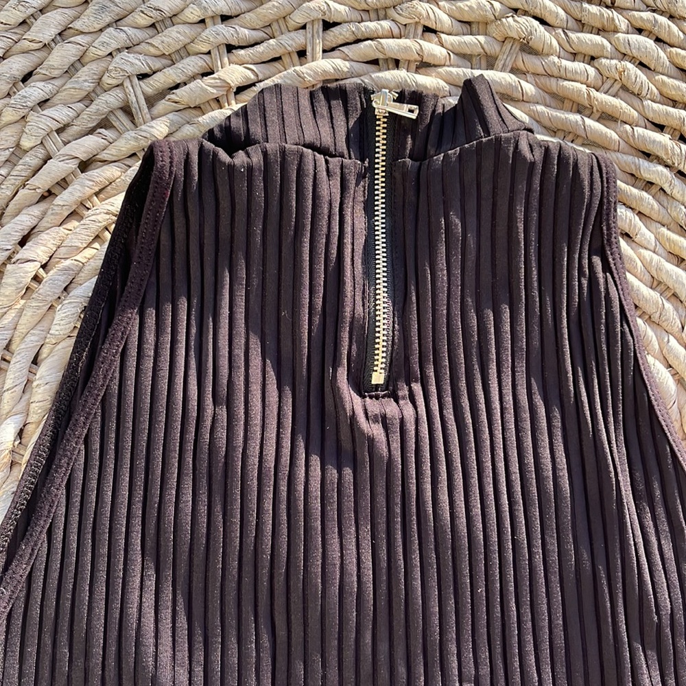 Bebe ribbed crop top - Picture 8 of 8